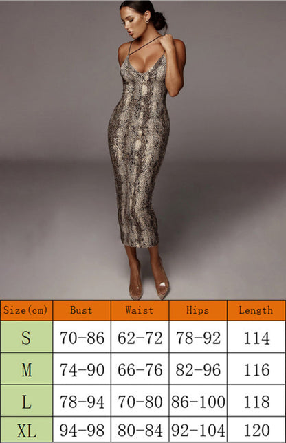 Womens Pattern Bodycon Cami Dress SIZE S-XL