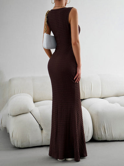 Womens New Sexy Elegant Slim Vest Knitted Dress SIZE S-XL
